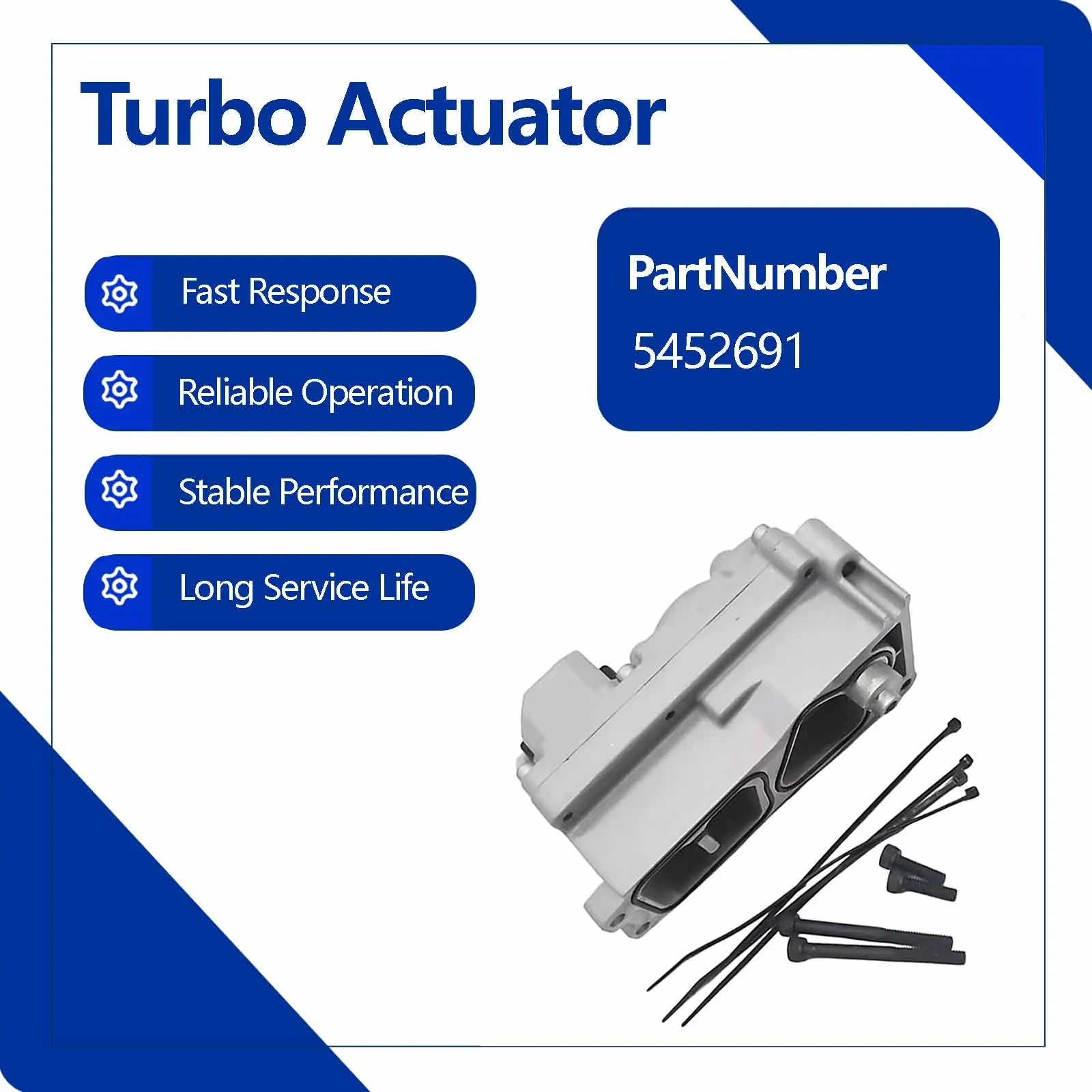 24V Turbo Eletronic Actuator PN-5452691 5452691 For DAF Truck Paccar MX13 DAF XF 480 FAR HE300 Series