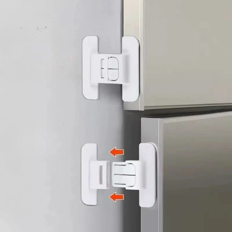

Cabinet door and drawer safety locks prevent doors from not closing properly and protect your baby's safety.