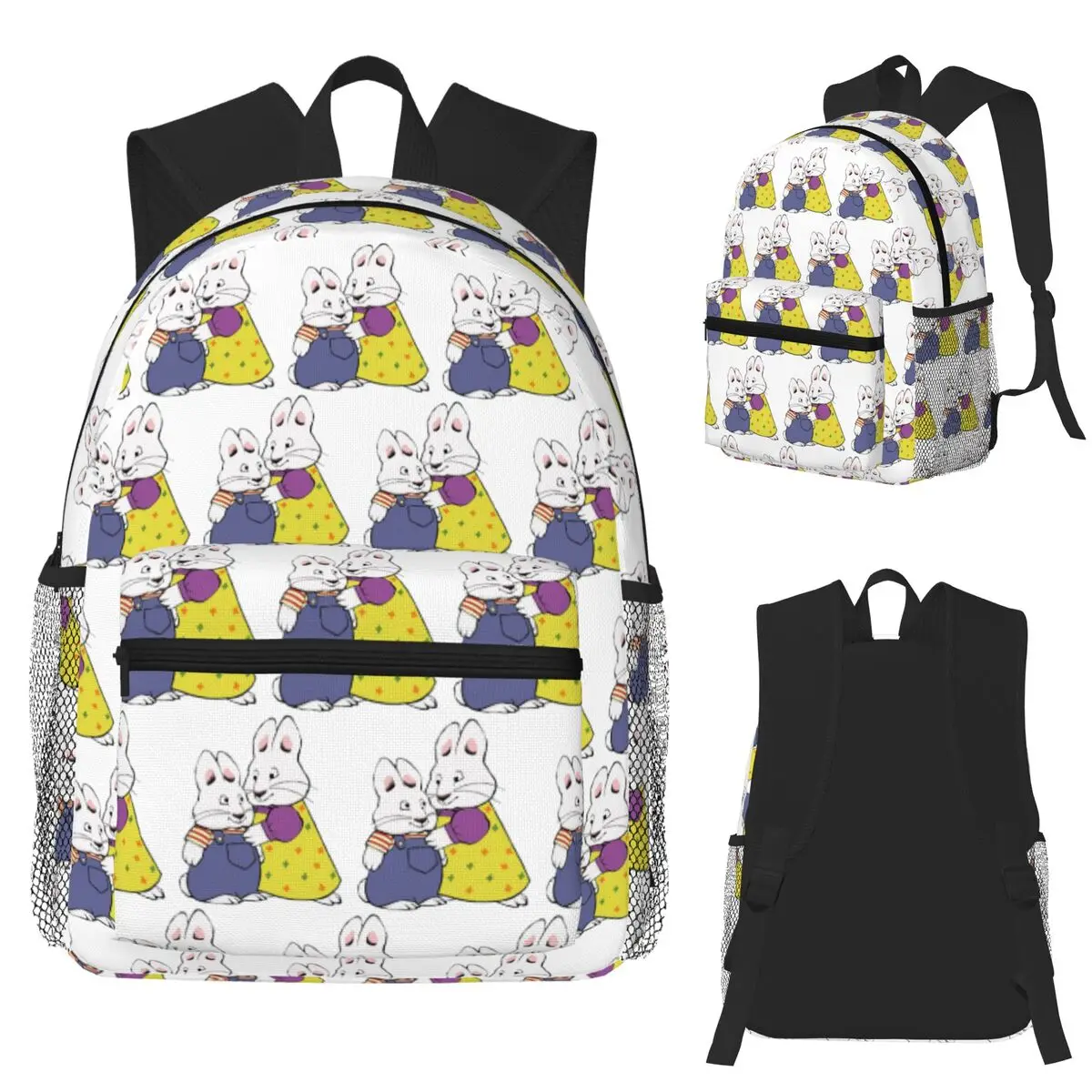 

Max And Ruby Student Backpack School Bag Hiking Travel Daypack for Boys Girls Fashion Bookbag Shoulder Bags