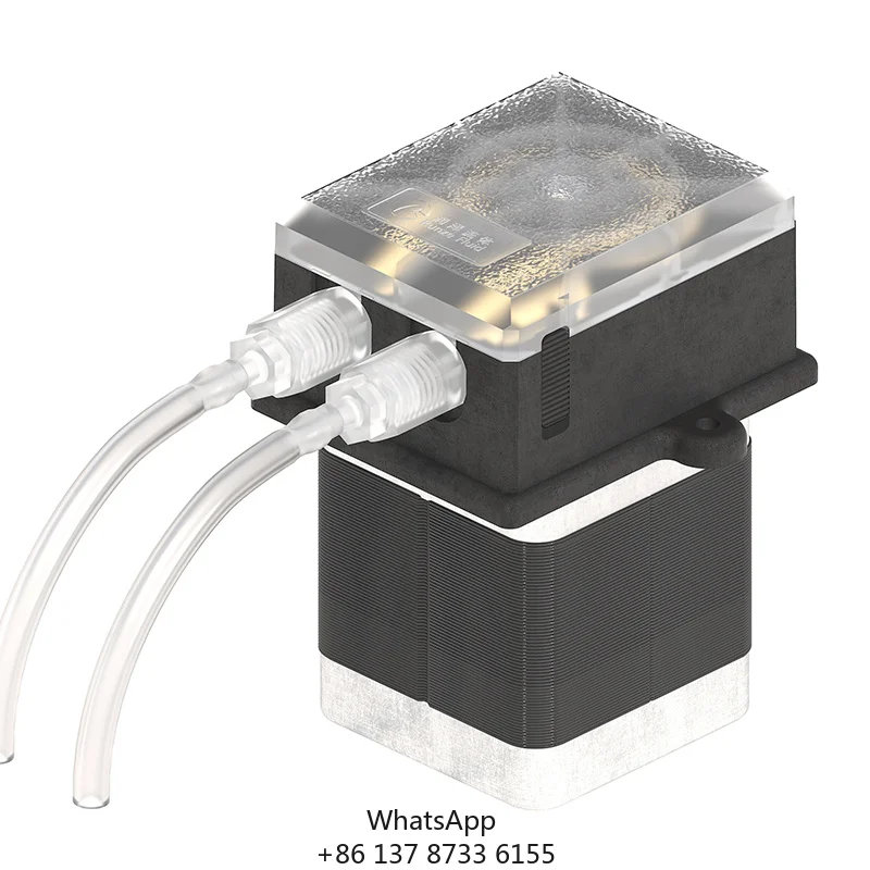 FDA Rubber Flexible Tubing High Precision Step Motor Peristaltic Pump For Medical Devices