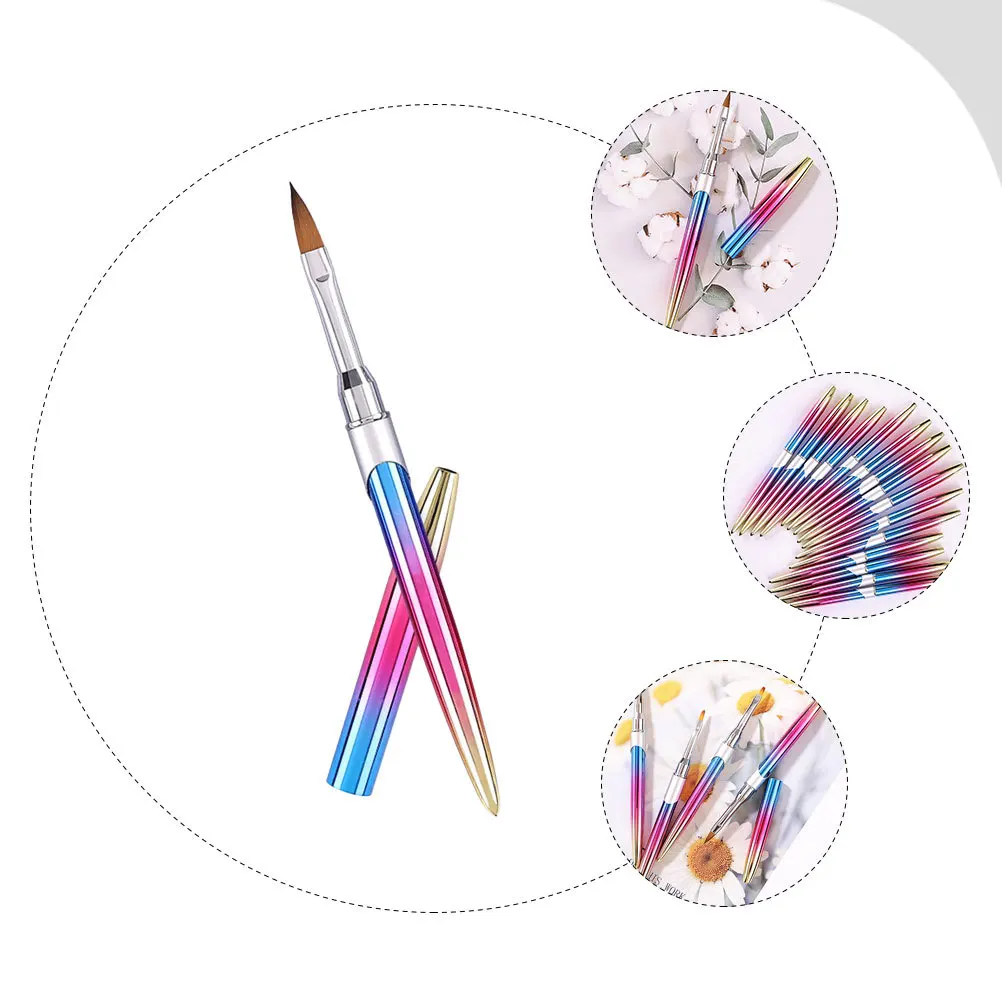 

Liner Professional Manicure Tool Home Salon Use Fine Detailing Painting Brush Durable Design For Nail Art Work Manicure
