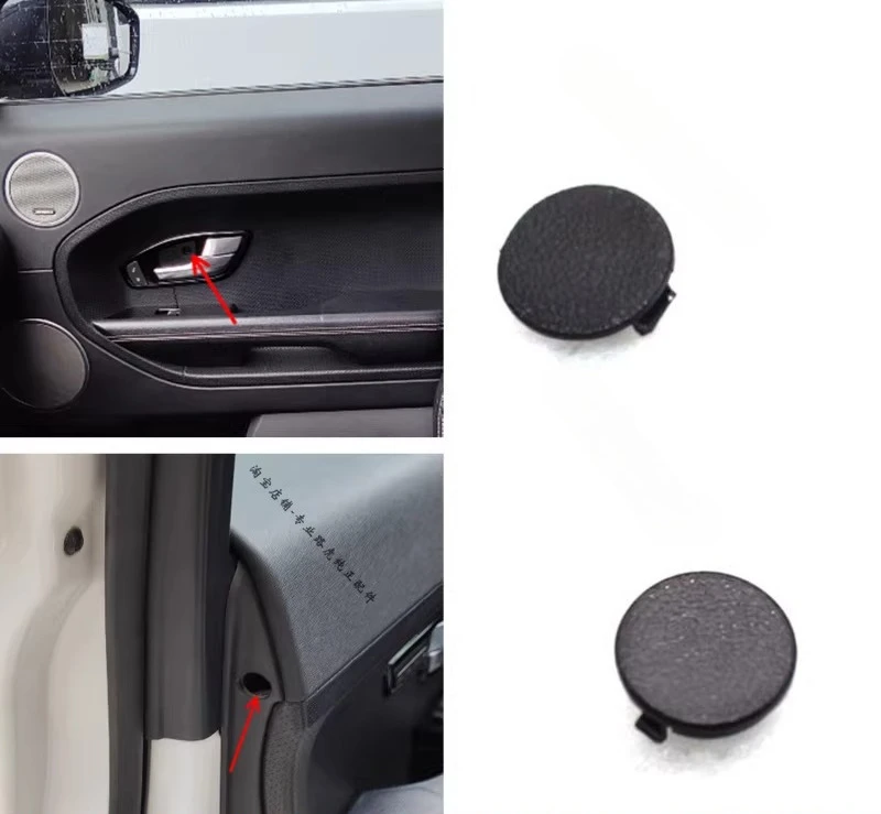 For Land Rover Range Rover Evoque For Jaguar Door Handle Cover Inner Doors Panel Cap Side Screw Covers