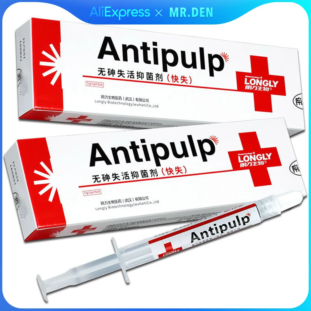 Dental Pulp Inactivating Agent Arsenic-free Root Canal Preparation Commercial Dental Nerve-killing Paraformaldehyd Oral Material