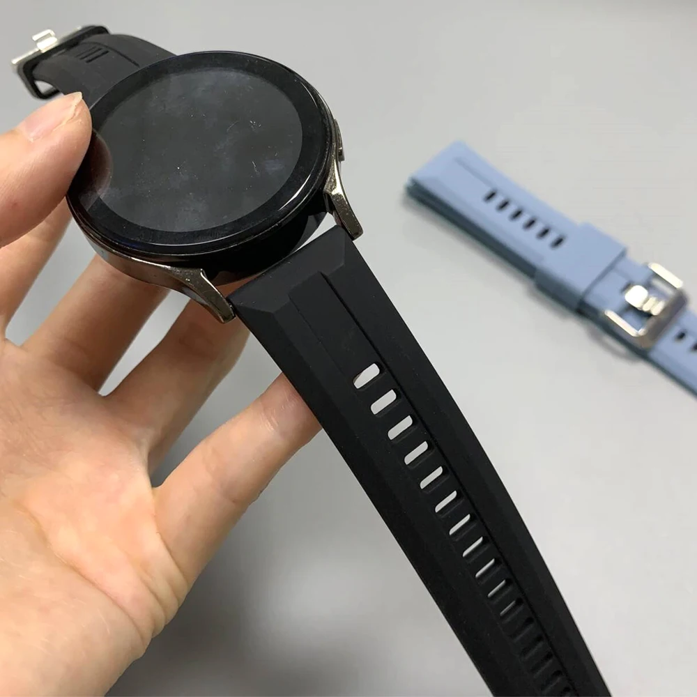 22Mm Silicone Strap…