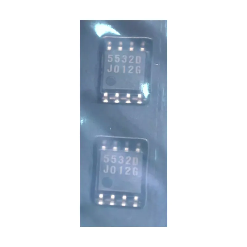 

10PCS 100%New JRC5532M NJM5532M 5532 MSOP-8 JRC5532 operational amplifier