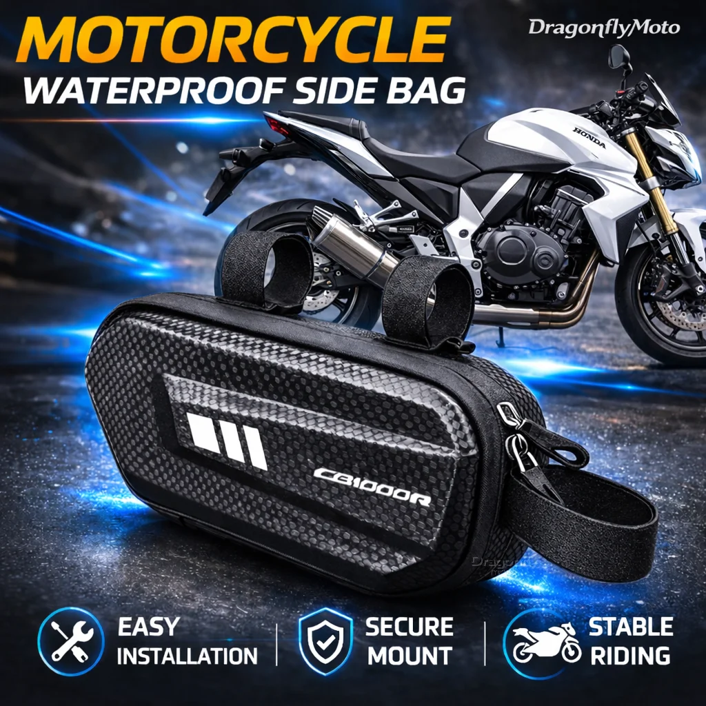 

Large Capacity Motorcycle Side Bag For HONDA CB1000R CB 1000R 2009-2014 2015 2016 Waterproof Multifunctional Storage Pouch