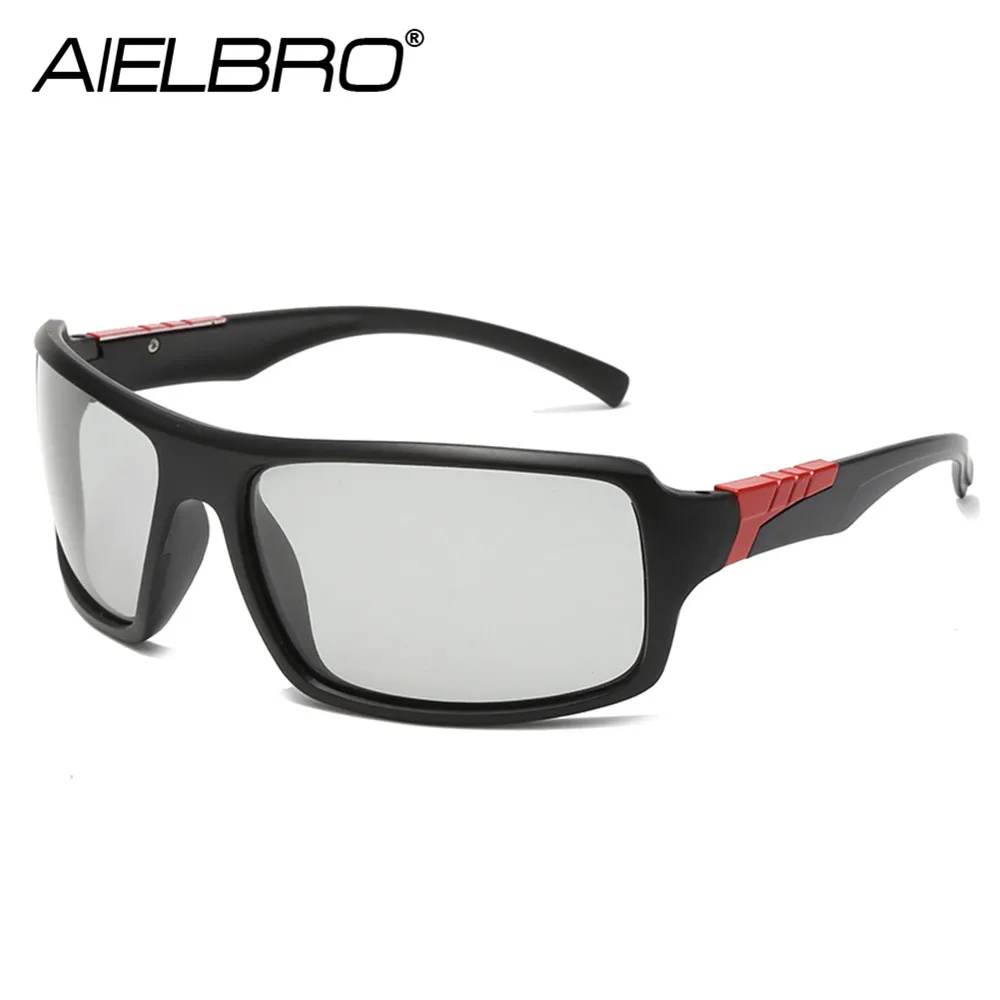 AIELBRO Sunglasses for Men Bike Glasses 2022 Photochromic Glasses Sports Lenses Men\'s Sunglasses Cycling Glasses Man