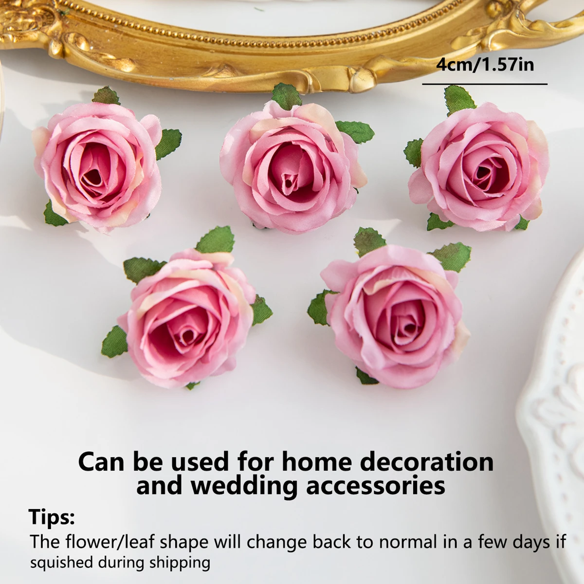10/20 Stück Künstliche Blumen Günstige Seidenrosenköpfe für Heim, Zimmer, Hochzeit, Garten, Hof, Dekoration, Outdoor-Party, DIY, Geschenkbox, Kranz, Scrapbook – Detail 10