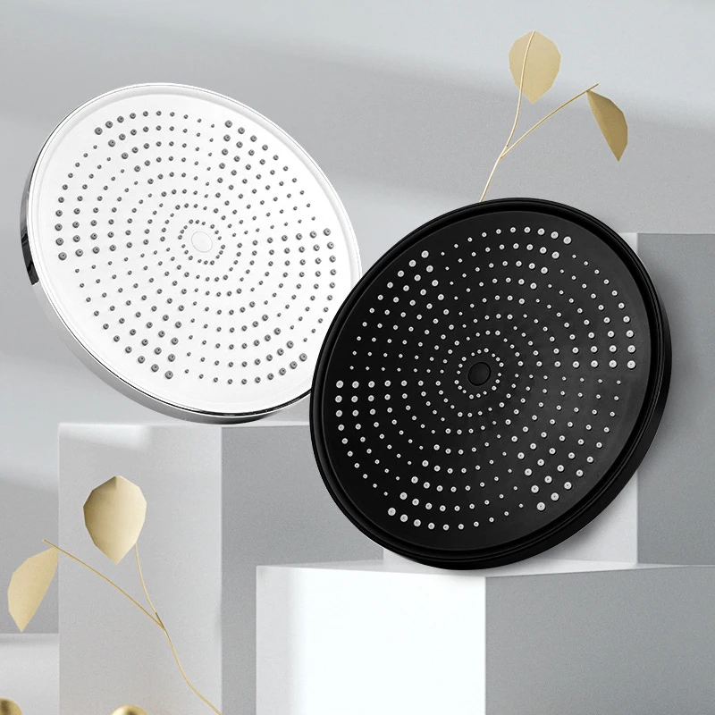 Neuer 25CM Druckverstärkter Deckenmontierter Duschkopf mit Supercharge-Technologie, Großer Durchfluss, ABS-Verstärkter Hochdruck-Regenduschkopf – Detail 16