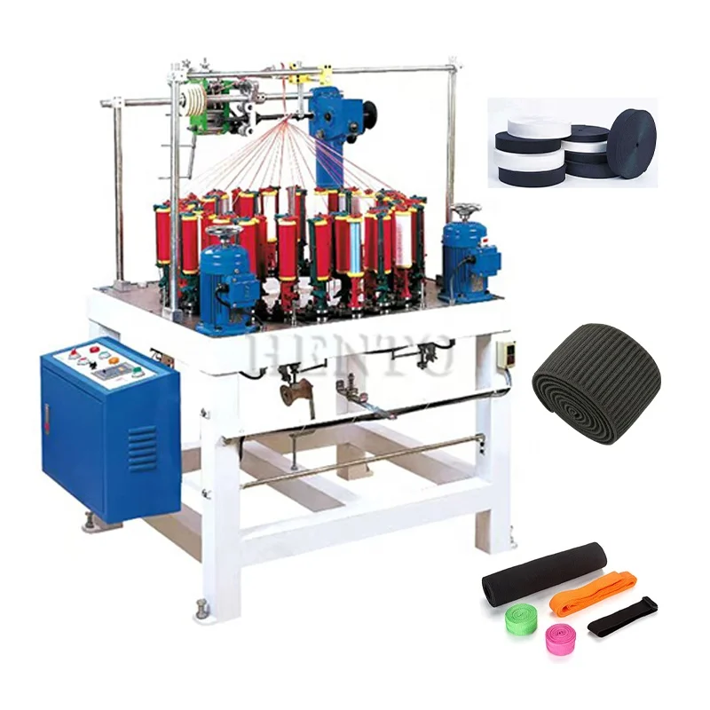 Multi-Functional Climbing Rope Braiding Machine / Shoe Lace Knitting Machine / Rope Braiding Machine