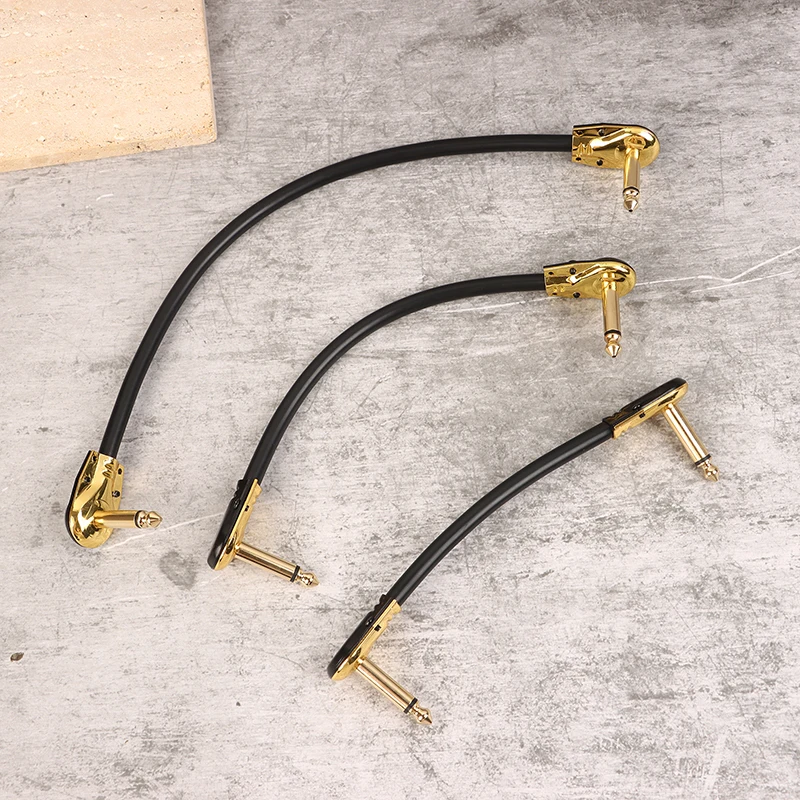 Anti-noise Guitar Patch Cable 15/20/30CM 1/4