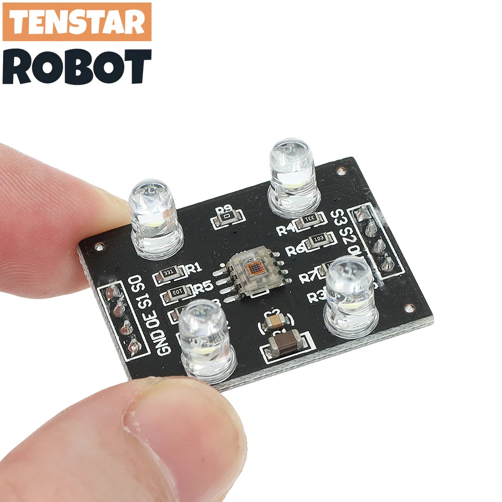 Barva uznání senzor TCS230 TCS3200 barva senzor modul příslušenství pro MCU pro arduino DIY stejnosměrný 3-5V vstupní