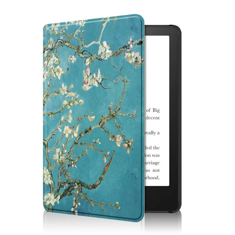 Bedruckte Flip-Hülle für Kindle Paperwhite 12. Generation 7 Zoll mit Auto-Wach-/Schlaf-Funktion – Detail 6
