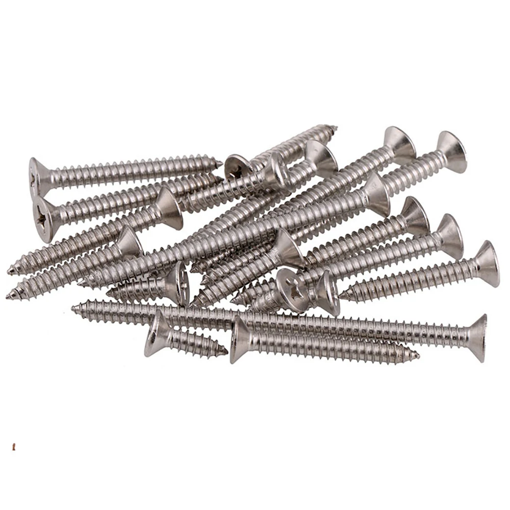 Yiqianyuan M2 M2.2 M2.6 M3 GB846 SUS316 ze stali nierdzewnej wpuszczane krzyżowo z łbem stożkowym Phillips wkręty samogwintujące wkręt do drewna
