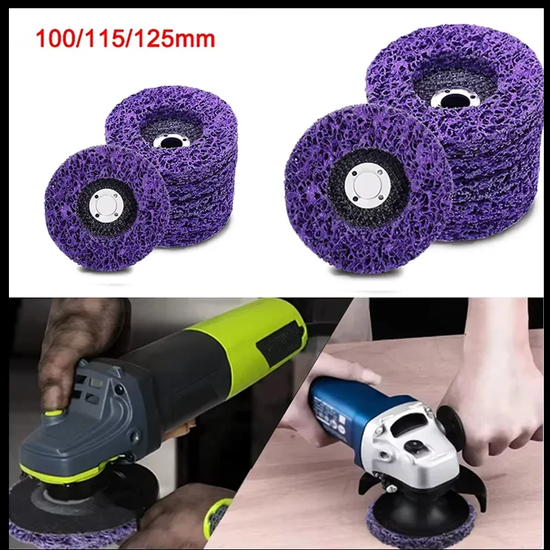 

Diamond Grinding Wheel Flap Disc Abrasive Tool Popular Wheel Paint Rust Remover Poly Strip Disc Clean Polish Tools 100/115/125mm