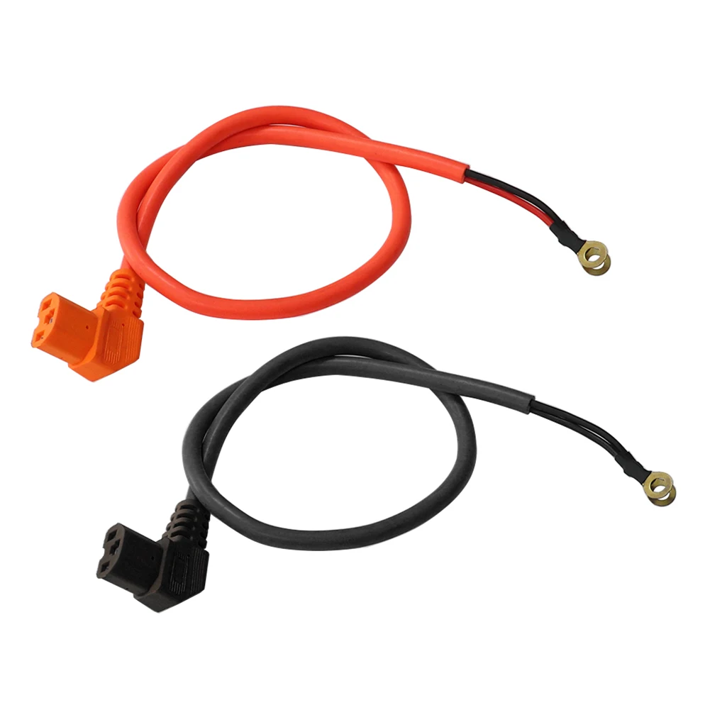 70/160cm Battery Connector Cable Charging Socket Lengthened Elbow Line For Citycoco Electric Scooter Chinese Halei Scooter Parts