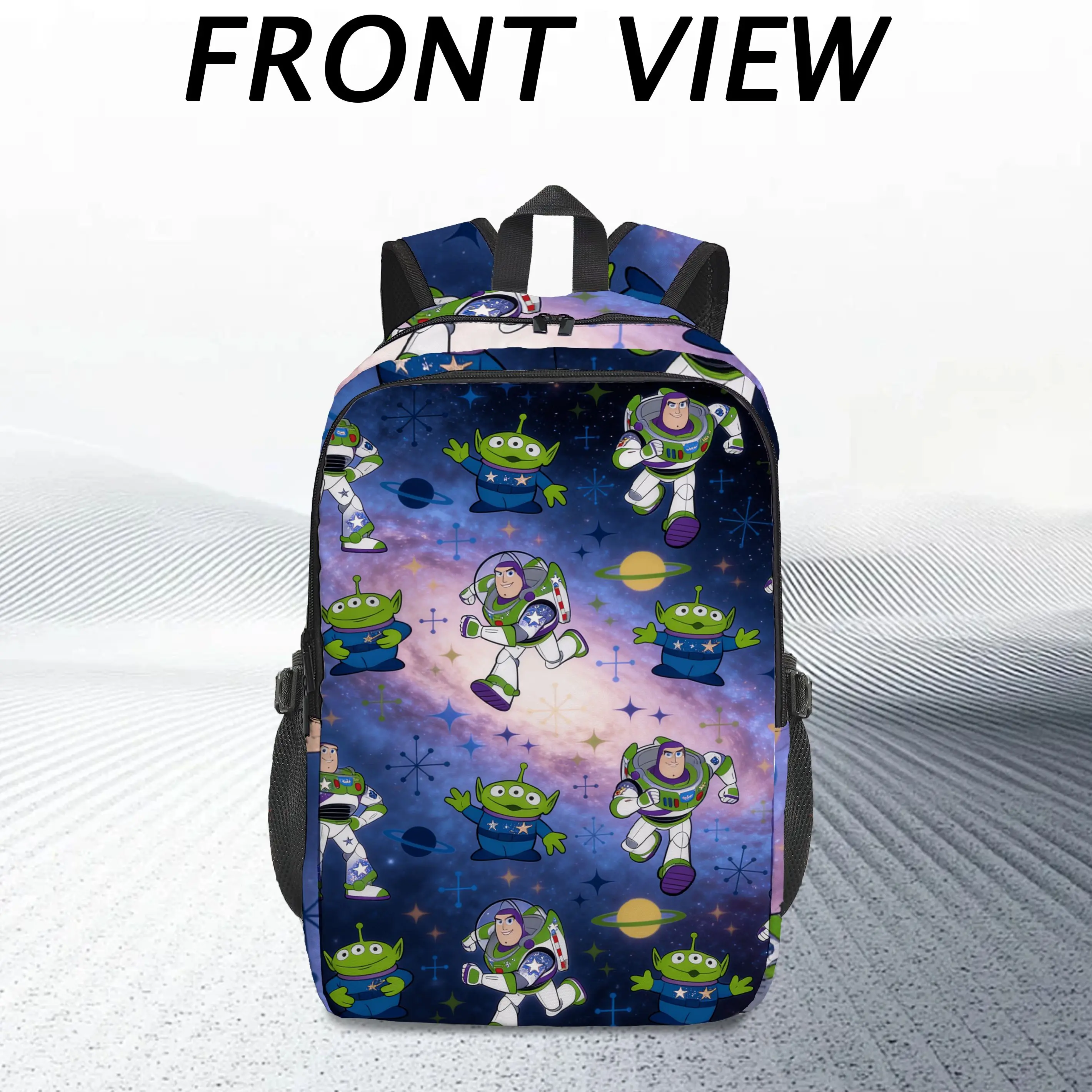 

1pc Disney Toy Story Buzz Lightyear Computer Backpack, Fashionable and Simple, Unisex, Large Capacity, High-Quality Gift