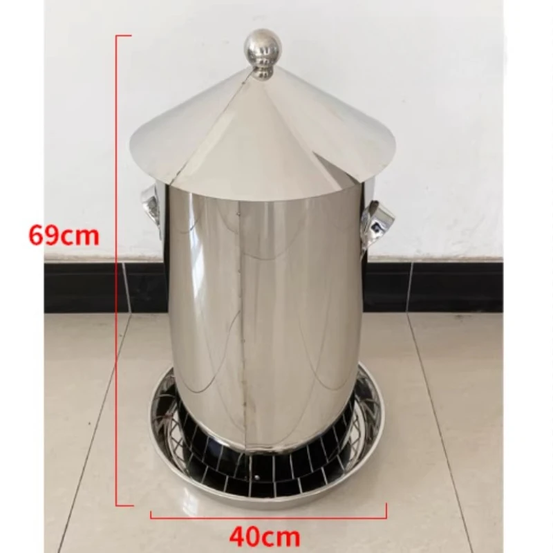 

Breeding feed bucket Automatic timing chicken Feeder Pigeon feeder