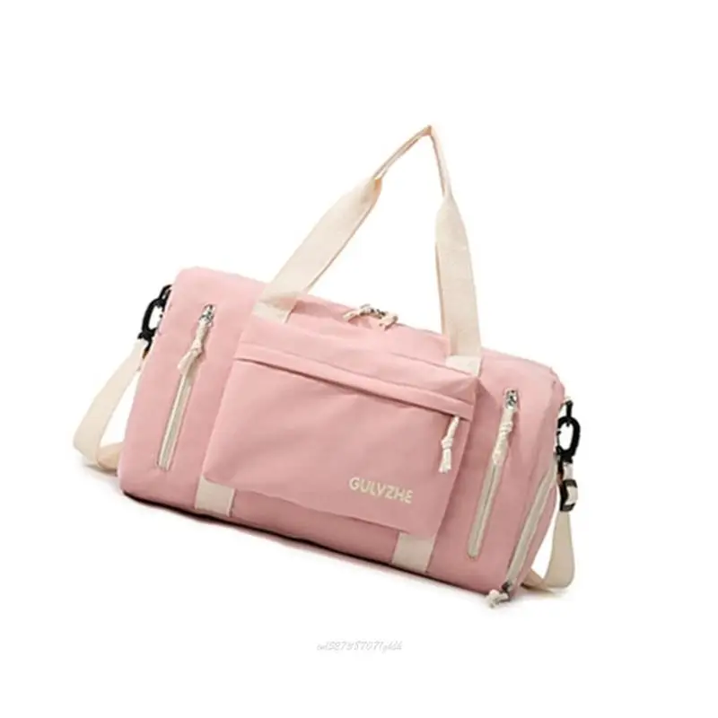 

X5XA Большая вместительная сумка для фитнеса, дорожная сумка, сумка для выходных с отделением для влажной и сухой багажа, сумка