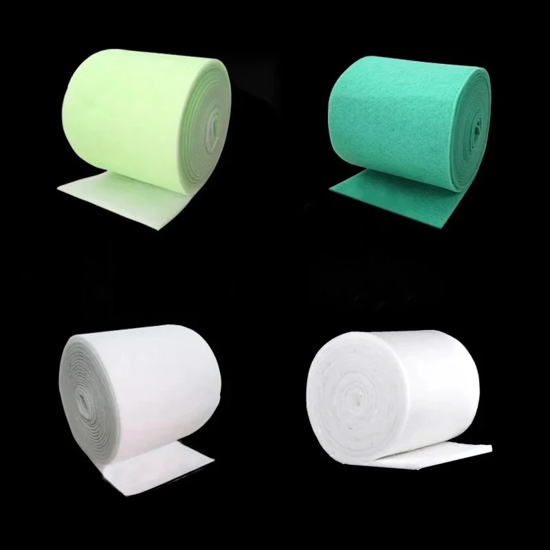 

Thickened fish tank filter Cotton White cotton Aquarium biochemical cotton double green white cotton water filter