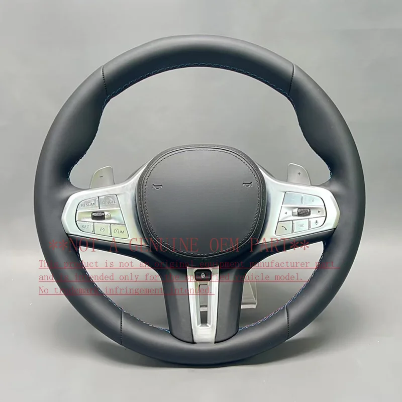 For BMW Steering Wheel Horn Cover Shell Decorative Heated  3 4 5 6 7 Series X3 X5 X6 G20 G28 G30