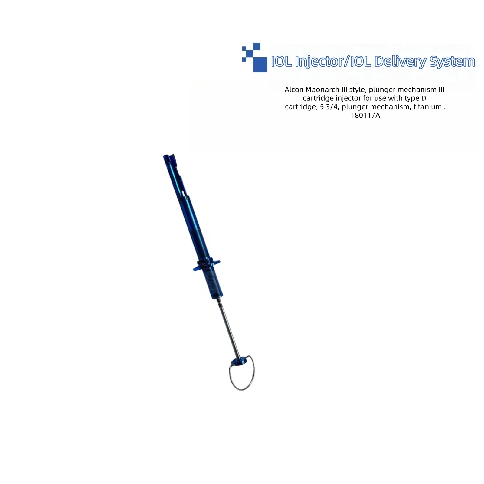IOL Injector IOL Delivery System Ophthalmic Surgical Instrument Intraocular Lens Implant Tool