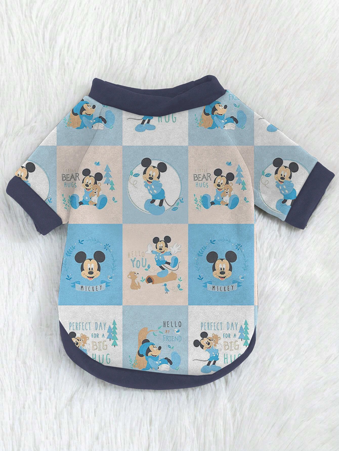 3D Printed puppy Clothing Thickened hoodie Disney Minnie Mickey Elements Cute fall hoodie thickened Chihuahua products Home Gard