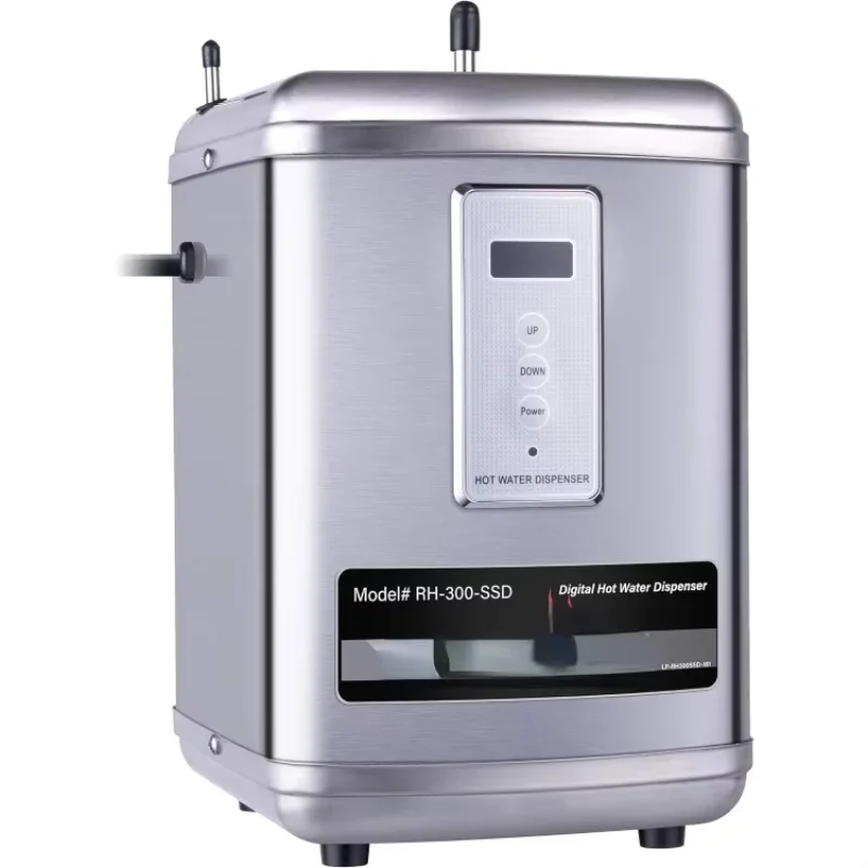 40-RH-300-SSD Instant Hot Water Dispenser System, 2.5 Quarts, Digital Display Tank Only Stainless Steel