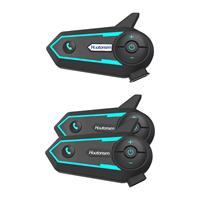 Motorcycle Bluetooth Intercom Headset Noise Cancellation Speaker Interphone