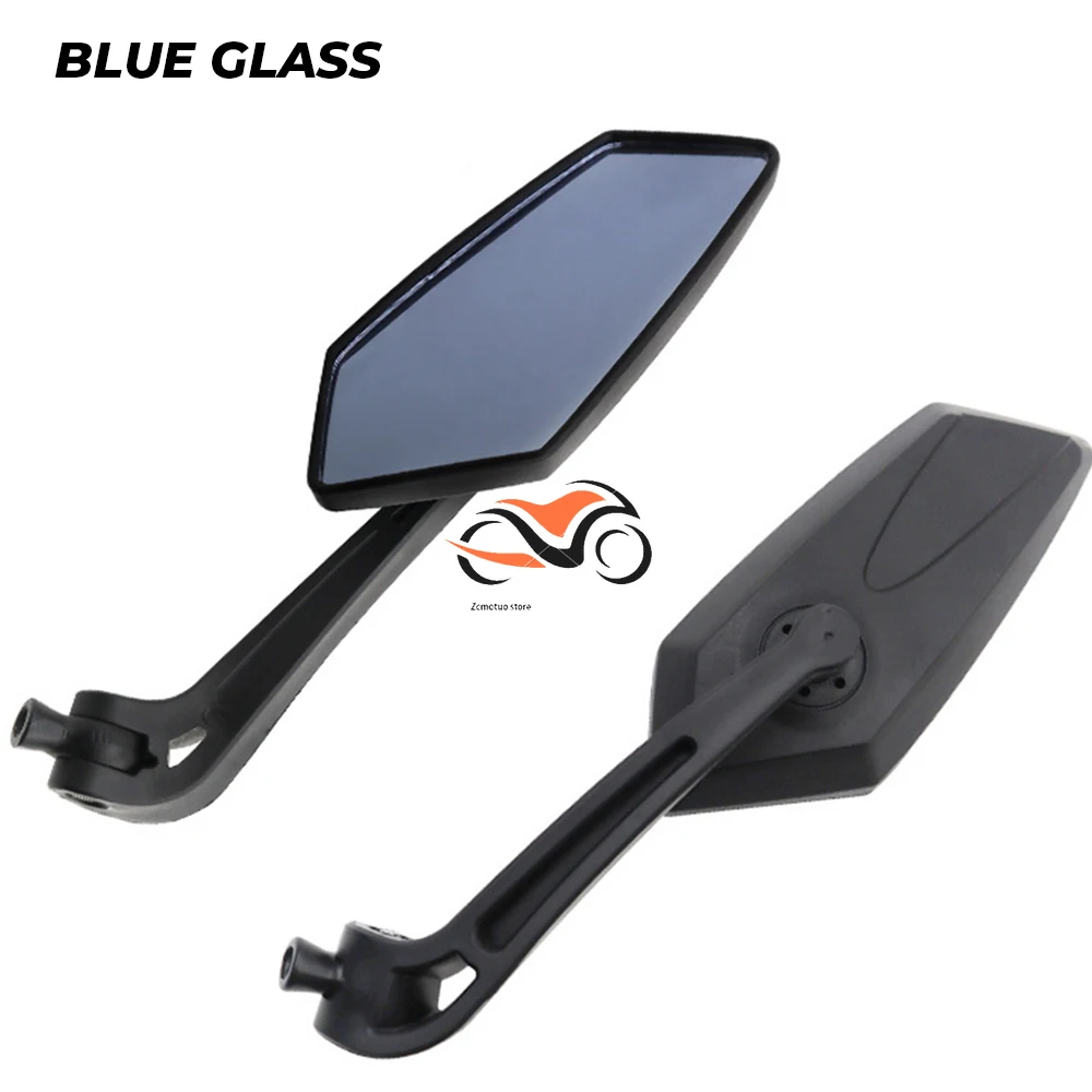 

Motorcycle Rear View Mirror Universal Handlebar Grip Adjustable Mirror Motorbike Accessories Back Side Mirror for Scooter ATV