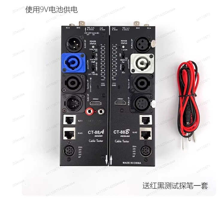 CT-88 Multifunctional Line Tester | Xanon Signal Line Tester for HDMI, Audio & Cable Verification