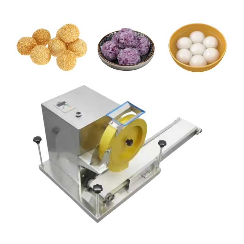 Automatic Bread Dough Balls Forming Rounder Stainless Steel Electric Rounding Pizza Bakery Dough Rolling Divider Machine