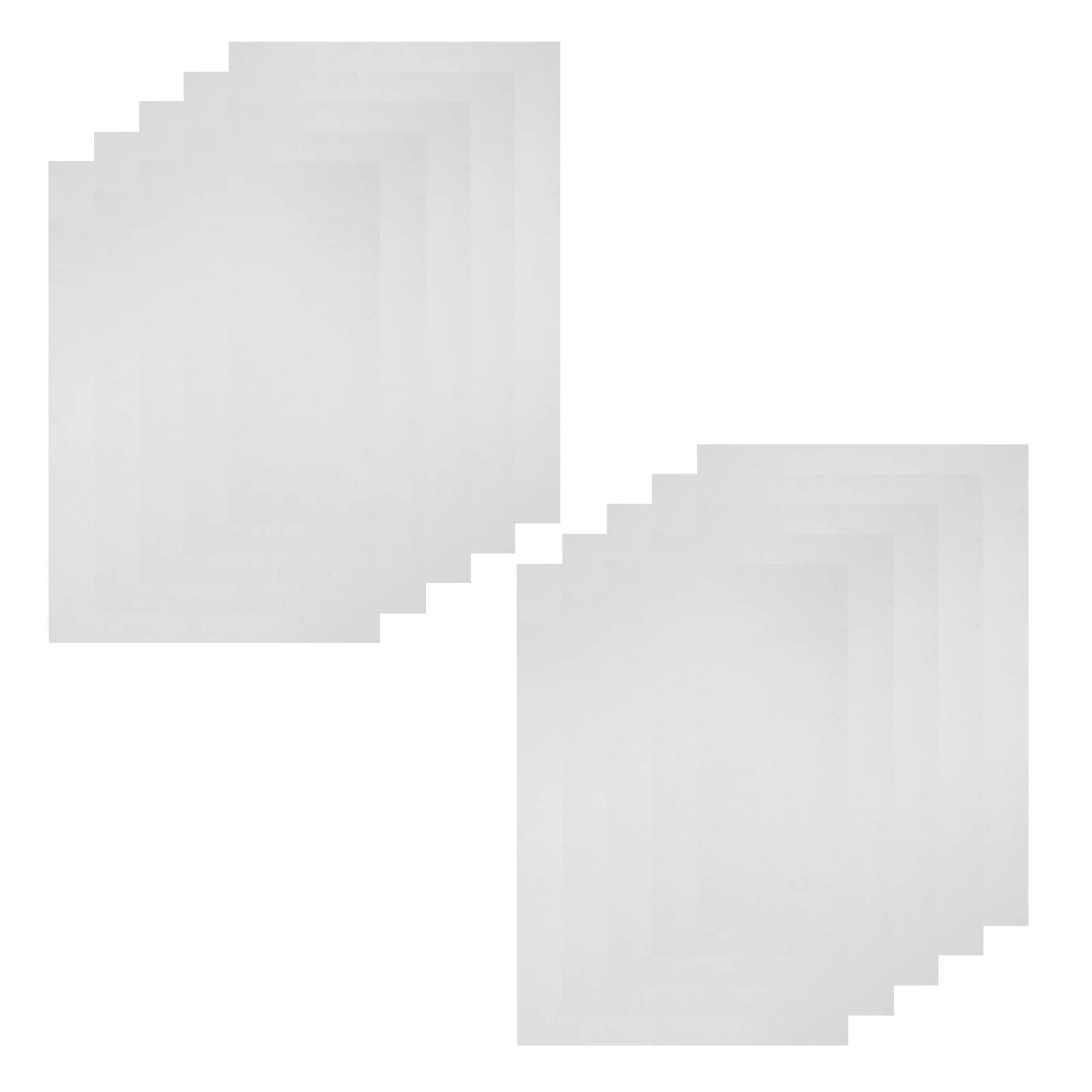10pcs Transparent Acetate Sheets Clear Craft Film For Stencils Card Making Cake Wraps Scrapbooking Printing Diy Projects Art