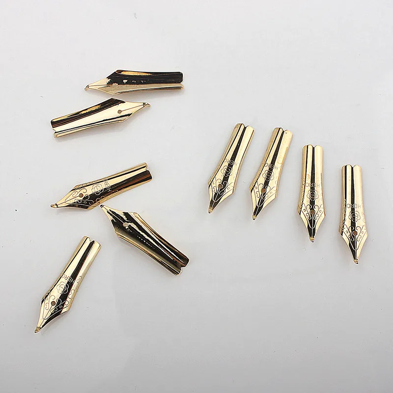 5PCS High Quality 26 Nib Fountain Pen F Nib Stainless Steel Fit for Most Fountain Pen International Standard SIZE 26 NIB