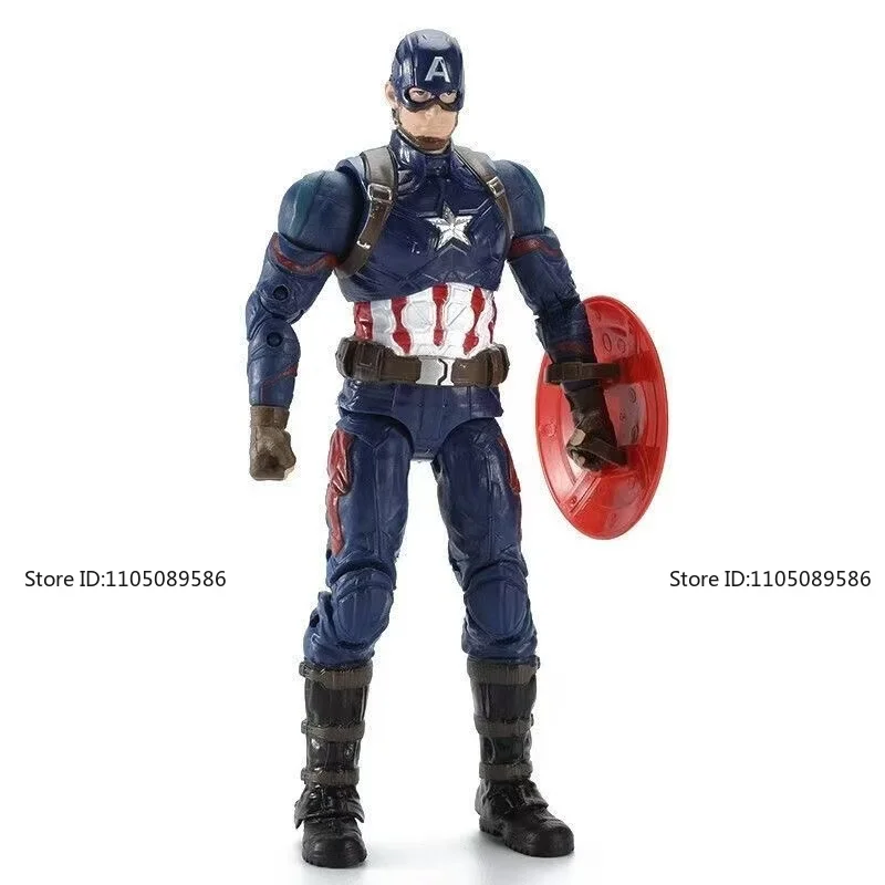 Op voorraad Marvel Legend X-Men G00607 Captain America Cool Model Mobiele figuur Vakantiecadeau Originele filmkarakter Speelgoed Leuke pop