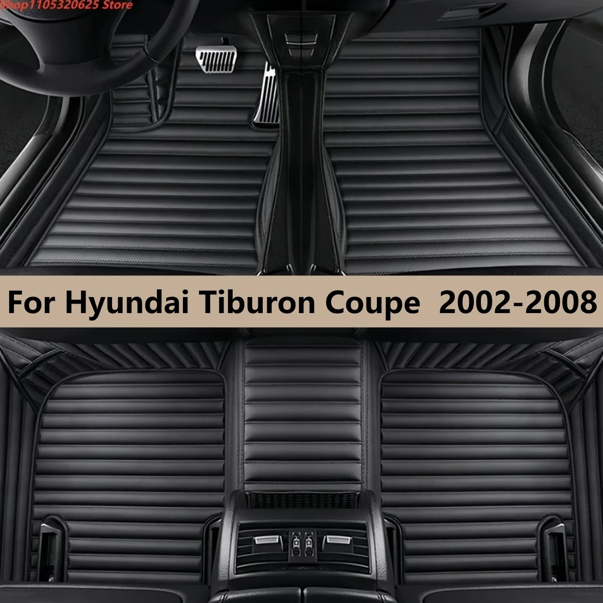 

Автомобильные коврики на заказ для Hyundai Tiburon Coupe 2002-2008 годов, аксессуары для авто