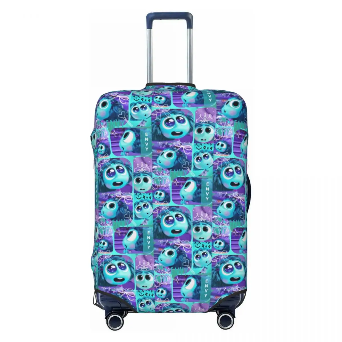 

Custom I-Insides O-Outs Cartoons Luggage Cover Elastic Travel Suitcase Protective Covers Suit For 18-32 inch