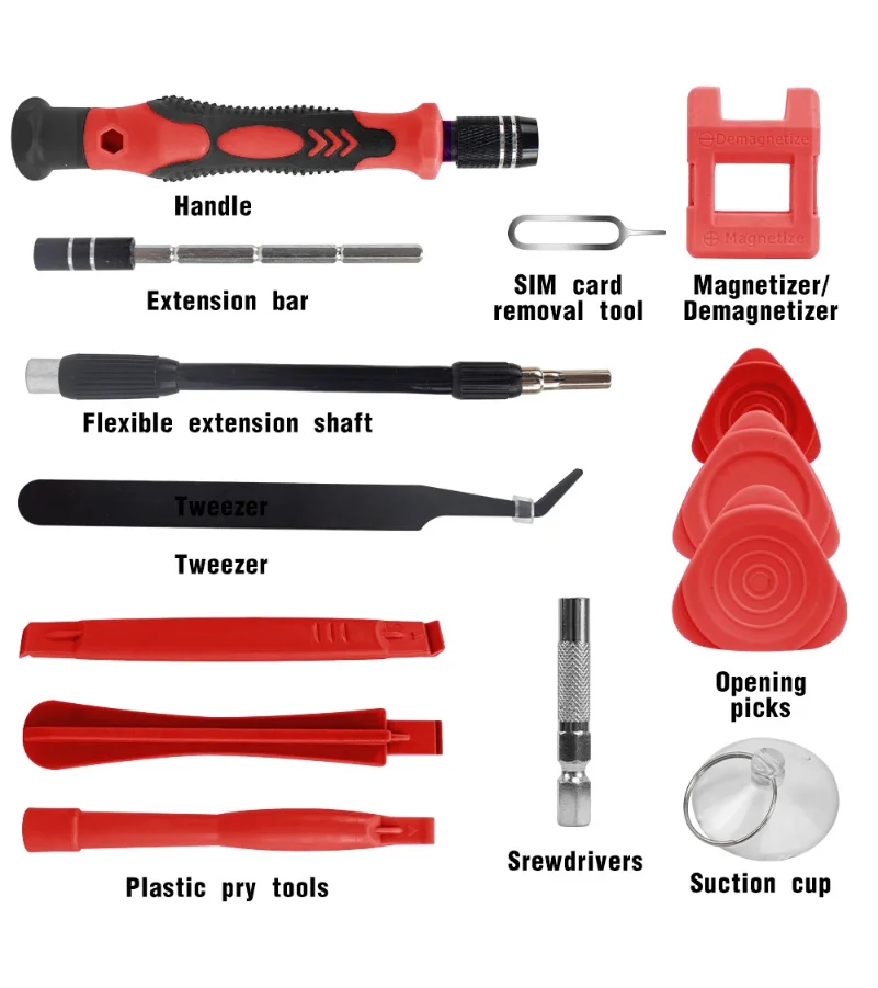 115 in 1 Precision Screwdriver Set Multifunctional Magnetic Repair Tools Kit for Computer Laptop Phone MacBook Household Repairs