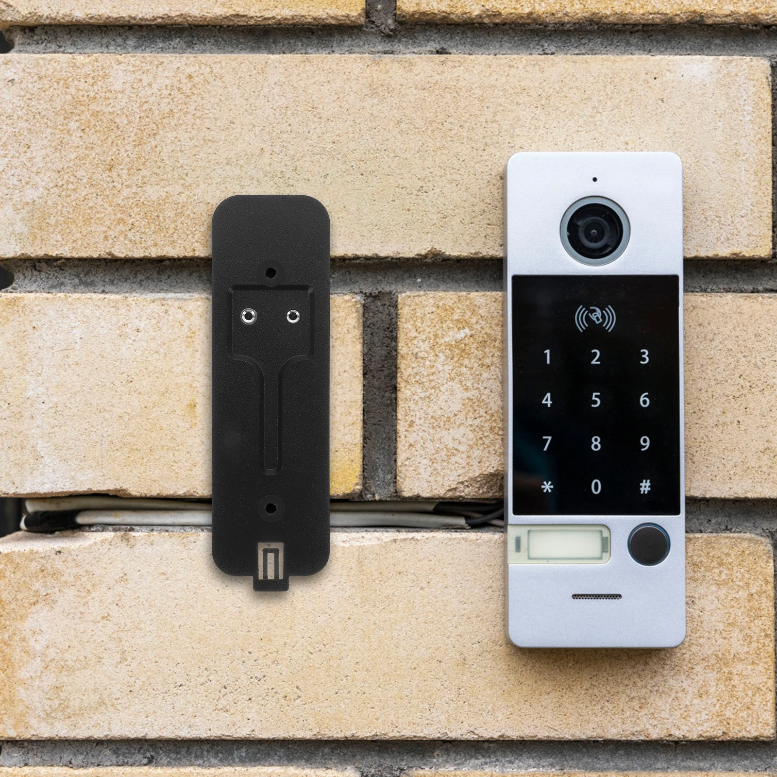 

Doorbell Back Panel Mount for Wireless Bracket Video Anti Theft Camera Holder Plastic Anti-Theft Accessories