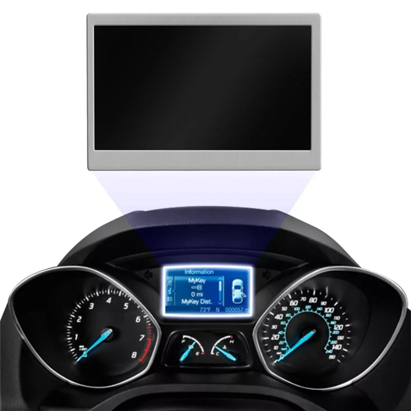 Car Dashboard Speedometer 4.2 Inch LCD Display Color Screen For Ford Focus Escape 2013-2016 150MPH Speedometer Cluster