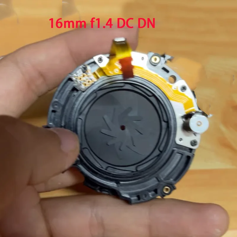pieces-de-reparation-pour-ouverture-d'iris-d'occasion-pour-objectif-sigma-16mm-f14-dc-dn-monture-e