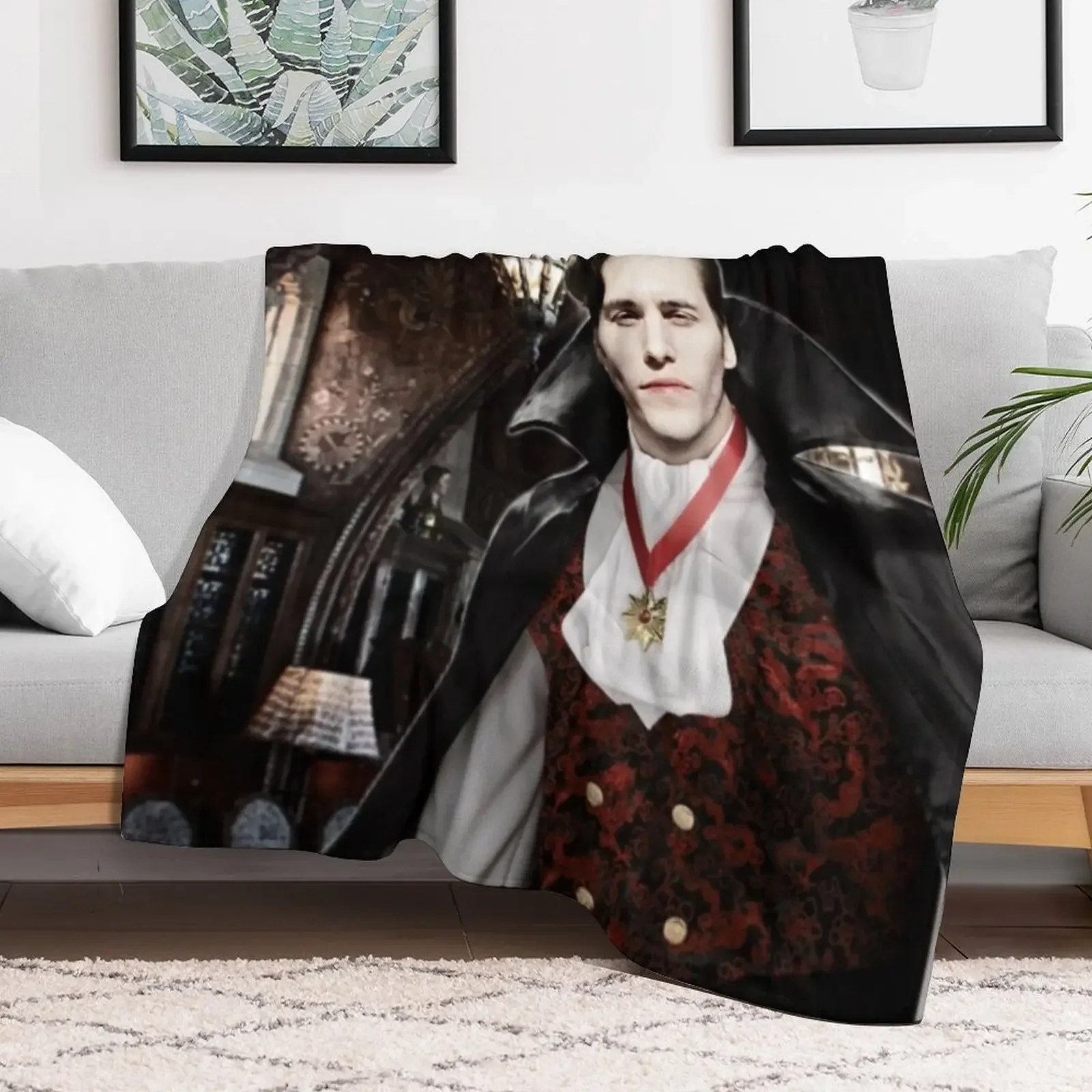 Vampire Jerma Throw Blanket Luxury Thicken Winter beds Thins Thin Blankets