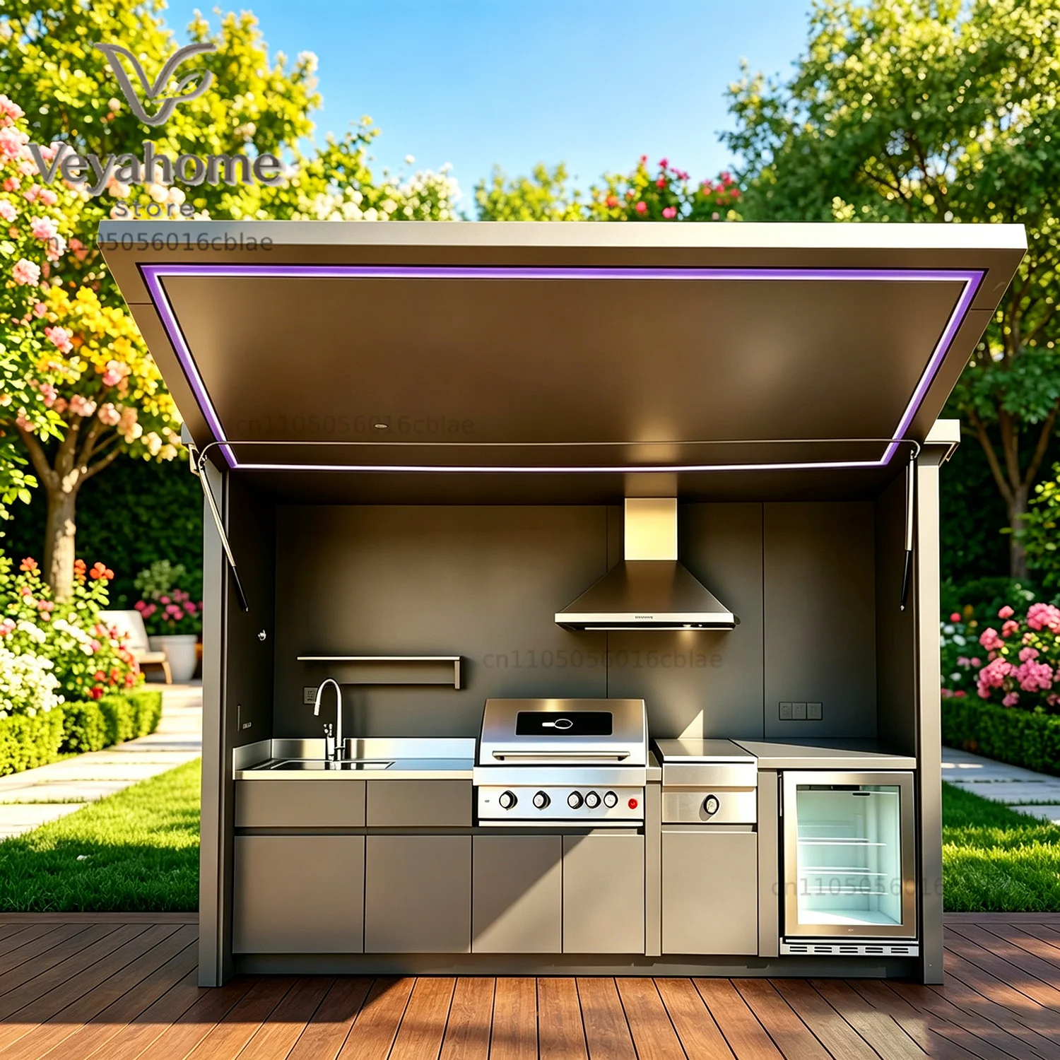 All-Weather Outdoor Kitchen Un - Heavy Equipment Unit 评论和价格