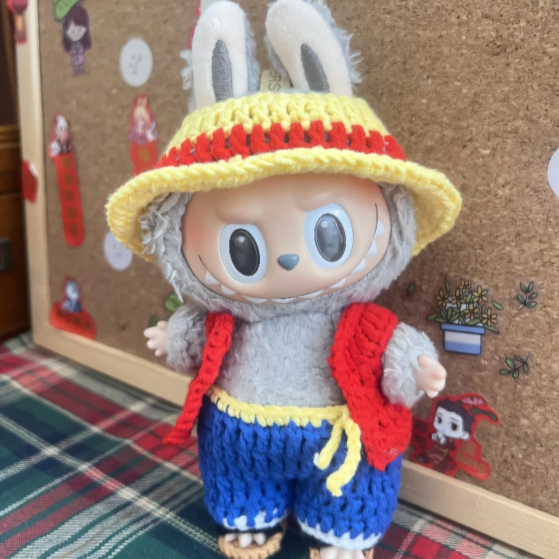 

Hot In Stock Labubu Clothes Accessories Luffy Zoro Sanji Chobava Nami Figure Clothes Decoration Pendant Decoration
