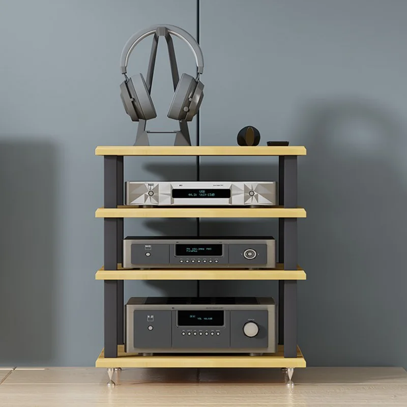 35X40cm Amplifier Stand 2-4 Layers Audio Rack E1 Steel Frame Amp Support Loudspeakers Storage Cabinet  For Amplifiers Sound Box