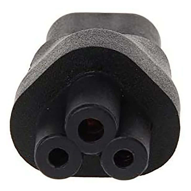 Разъем адаптера питания 110 В-220 В IEC C5 2-контактный к C8 3-контактный, подходит для ноутбука, 5 шт.