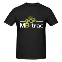 NEW Mb Trac Tractor T-shirt Men Print Round neck T-shirt Summer Fashion Short Sleeve Cotton T Shirt