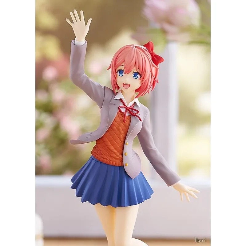 Good Smile POP UP PARADE Genuine Doki Doki Literature Club! Anime Figure Sayori Action Toys Boys Girls Gift Collectible Model