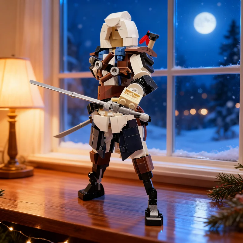 436pcs MOC Other Assassin's Edward Kenway Model Christmas Gift Collectible Shelf Accent And Creative Home Decor