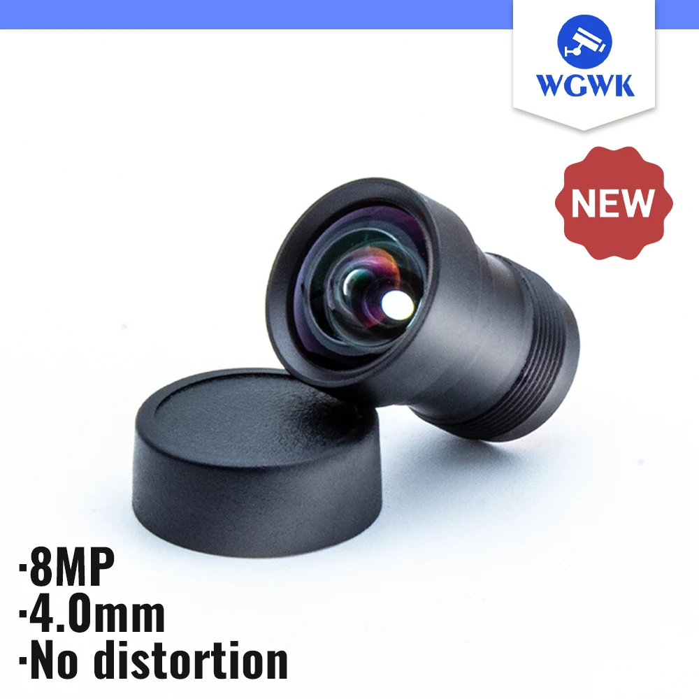 

WGWK-3540 CCTV Camera Lens HD 8MP 4mm M12 Mount No Distortion 1/2.8" IMX415 F2.8 Optional For Surveillance Security IP Cameras